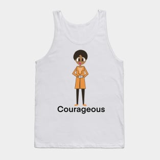 Rosa Parks is courageous Tank Top